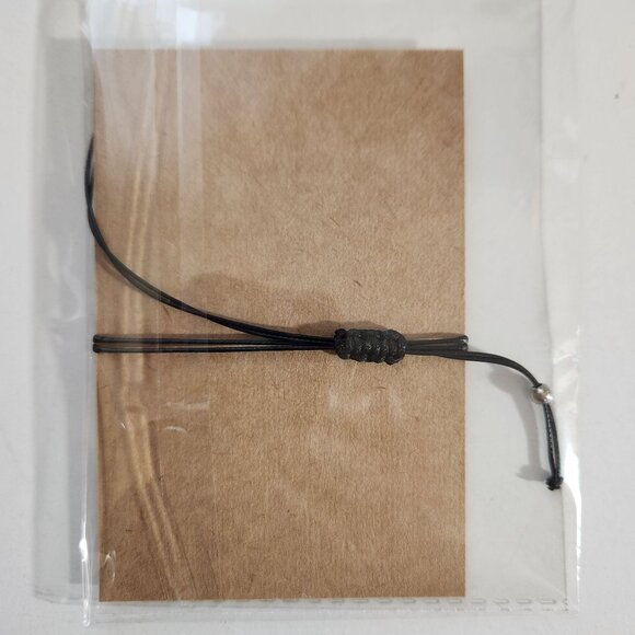 Graduation Compass Bracelet With Adjustable Black Cord & Inspirational Quote Car - Picture 3 of 3